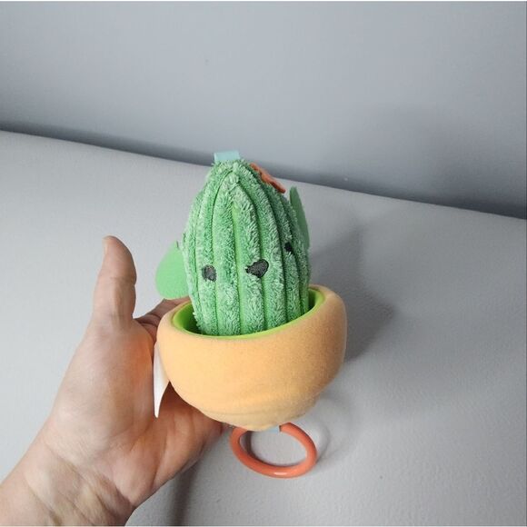 Skip Hop Farmstand Cactus Jitter Stroller Toy Pull Vibrate Plush 0+Mo 5.5” READ - Picture 3 of 4